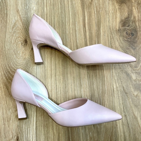 Franco Sarto Women's Trix Pump Leather Size 8 NWOT PINK - Picture 3 of 5